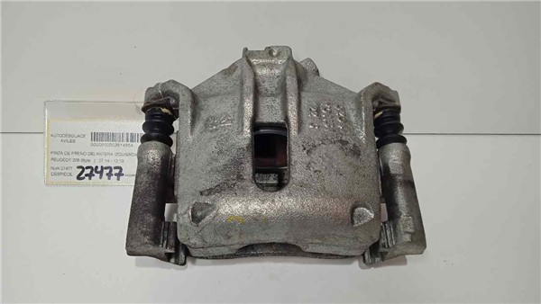pinza freno delantero izquierda peugeot 208 0