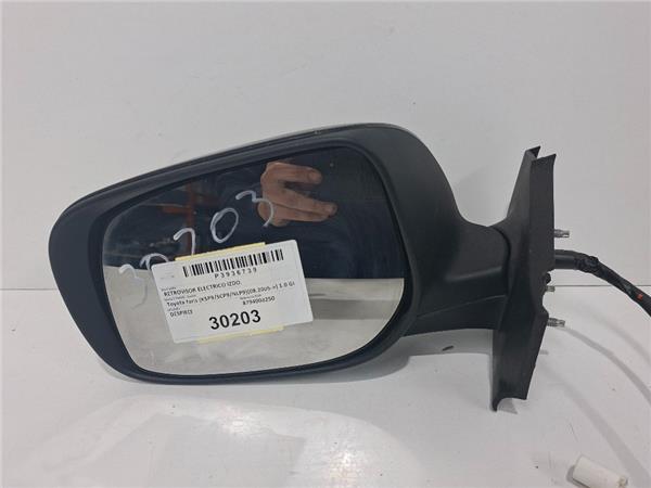 retrovisor electrico izquierdo toyota yaris k