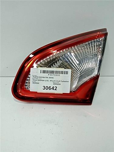 piloto porton trasero derecho nissan qashqai