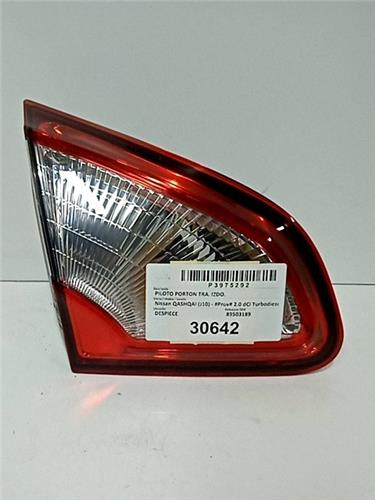 piloto porton trasero izquierdo nissan qashqa