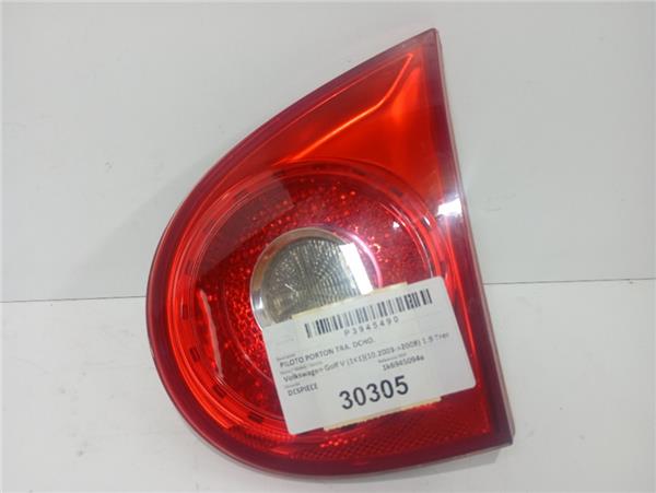 piloto porton trasero derecho volkswagen golf v (1k1)(10.2003 >2008) 1.9 trendline [1,9 ltr.   77 kw tdi]