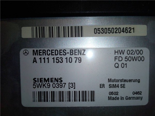 centralita motor uce mercedes benz clase c bm