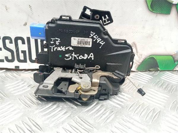cerradura puerta trasera izquierda skoda fabi
