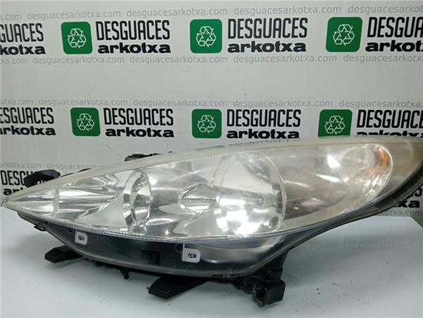 faro delantero izquierdo peugeot 207 sw (2007 >) 1.6 outdoor [1,6 ltr.   80 kw hdi fap cat (9hz / dv6ted4)]