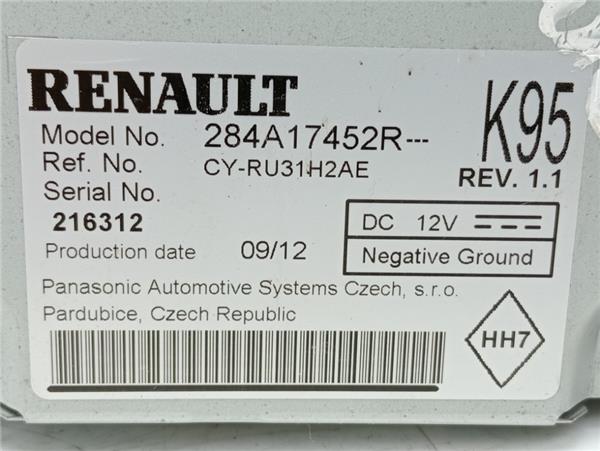 Modulo Electronico Renault Megane