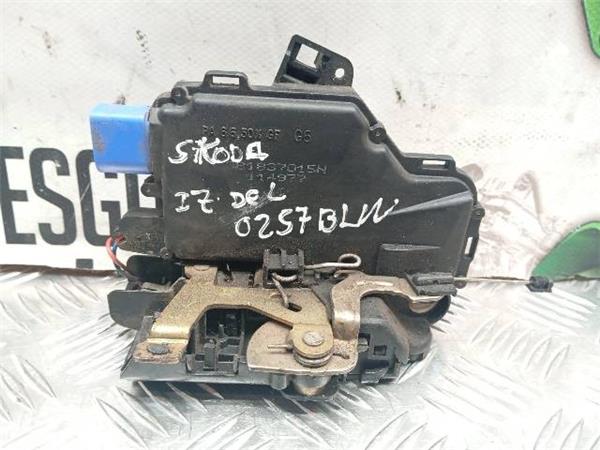 cerradura puerta delantera izquierda skoda fa
