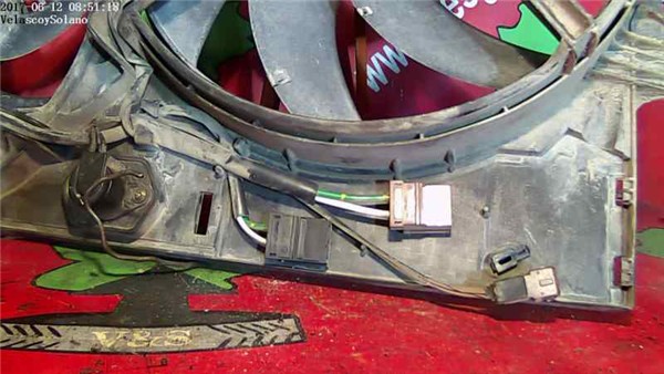 ventilador radiador aire acondicionado peugeot expert furgón comfort (1995 >2007) 1.9 confort [1,9 ltr.   66 kw turbodiesel cat]