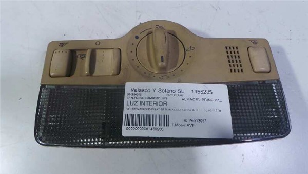luz interior techo volkswagen passat berlina