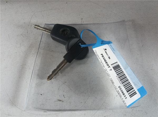 llave peugeot partner s1 071996 122003 19 fam
