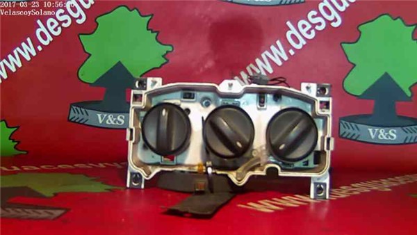 mandos calefaccion / aire acondicionado nissan interstar (x70)(11.2003 >) 3.0 furgón l2h2 alto 3.5t [3,0 ltr.   100 kw dci diesel cat]