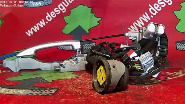 cerradura puerta trasera derecha peugeot 407 (2004 >) 2.0 sport [2,0 ltr.   100 kw 16v hdi fap]