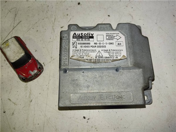 centralita airbag peugeot 407 (2004 >) 1.8 confort [1,8 ltr.   92 kw 16v cat (6fy / ew7a)]