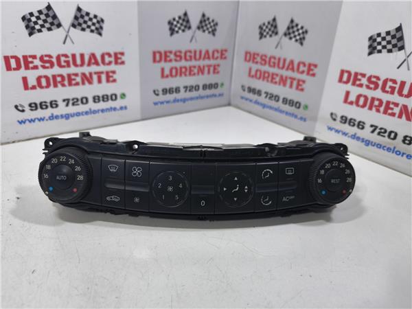 mandos calefaccion / aire acondicionado mercedes benz clase e (w211) berlina 2.7 cdi cat (177 cv / 130 kw) (177 cv / 130 kw)