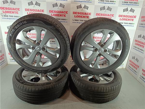 juego llantas dacia lodgy 042012