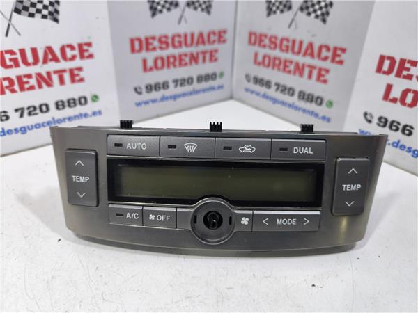 mandos climatizador toyota avensis wagon t25