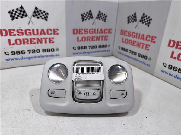 luz interior techo peugeot 308 2013