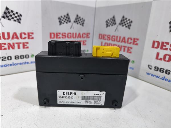 modulo electronico peugeot 307 cc cabrio coup