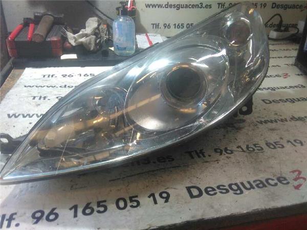 faro delantero izquierdo peugeot 407 (2004 >) 2.0 st sport pack [2,0 ltr.   100 kw 16v hdi cat (rhr / dw10bted4)]
