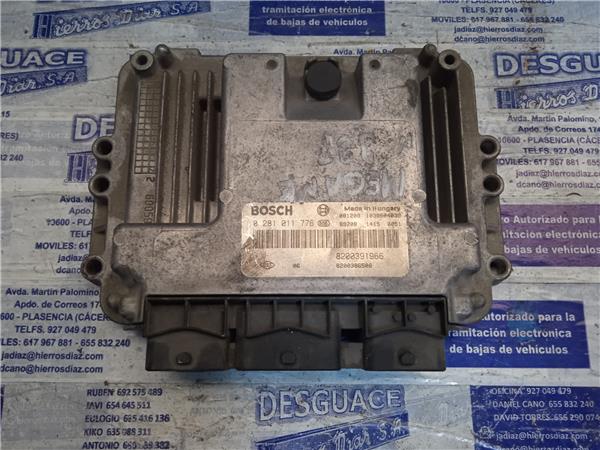 centralita motor uce renault megane ii berlina 5p 1.9 dci diesel (120 cv / 88 kw)