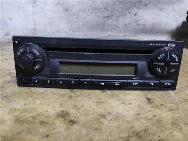 radio / cd seat ibiza (6l1)(04.2002 >) 1.4 cool [1,4 ltr.   74 kw 16v]