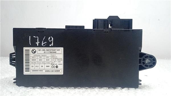 modulo confort bmw serie x1 (e84)(2009 >) 2.0 20 d xdrive [2,0 ltr.   130 kw turbodiesel cat]