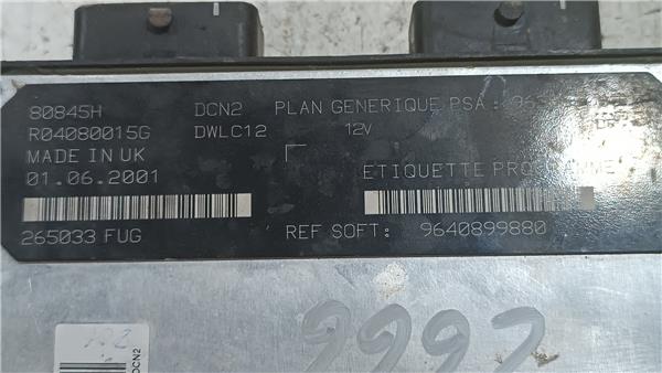 1.9 X-Line 19 Ltr. - 51 kW Diesel Centralita motor uce