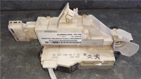 cierre electromagnetico delantero izquierdo peugeot 407 (2004 >) *