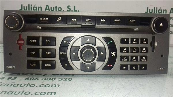radio cd peugeot 407 2004 20 st sport pack 2