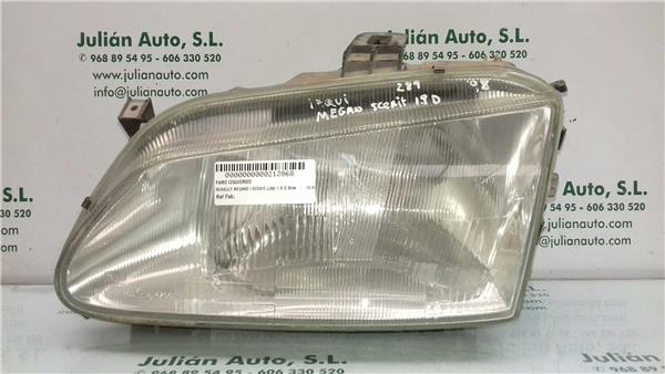 faro delantero izquierdo renault megane i sce