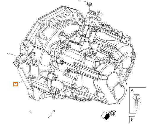 caja cambios manual chevrolet orlando 2011 2