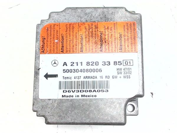 centralita airbag mercedes benz clase e bm 21