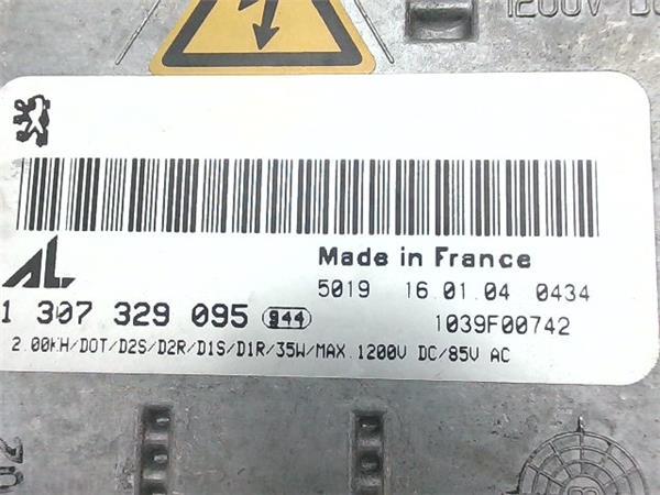 unidad control faro derecho peugeot 407 (2004 >) 2.0 hdi 135