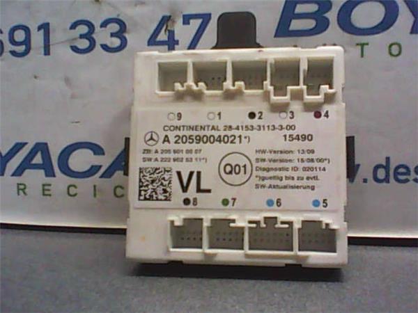 centralita cierre mercedes benz clase c bm 20