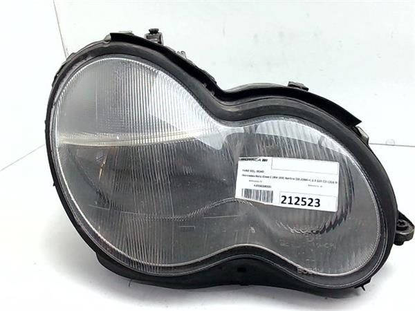 faro delantero derecho mercedes benz clase c