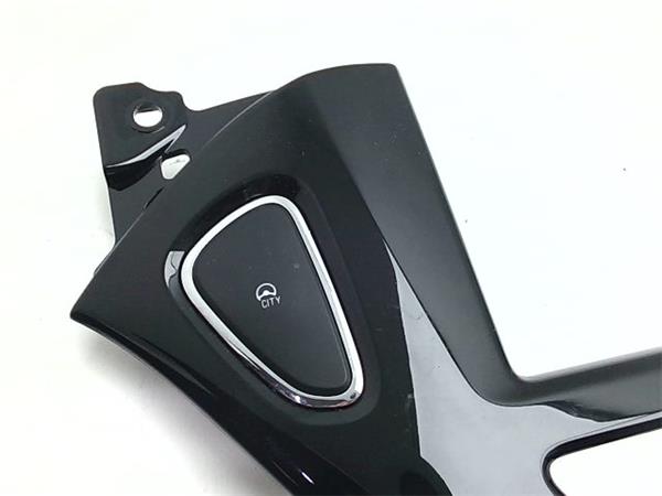 Acouto Panel De Control De Tablero De Consola Central, 2 Piezas, Cubierta De Fibra De Carbono, Ajuste Para Clase C W205/GLC-Class W253 15-18