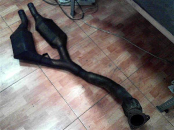 tubo escape trasero audi allroad quattro quat