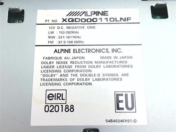 Radio / Cd Land Rover Discovery 2.5