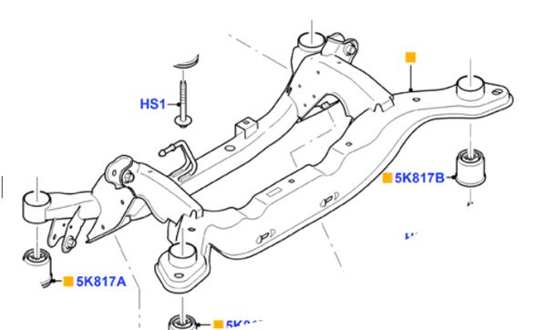 puente trasero ford mondeo berlina ca2 2007
