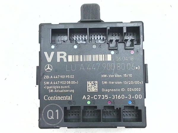 centralita cierre puerta delantera derecha me