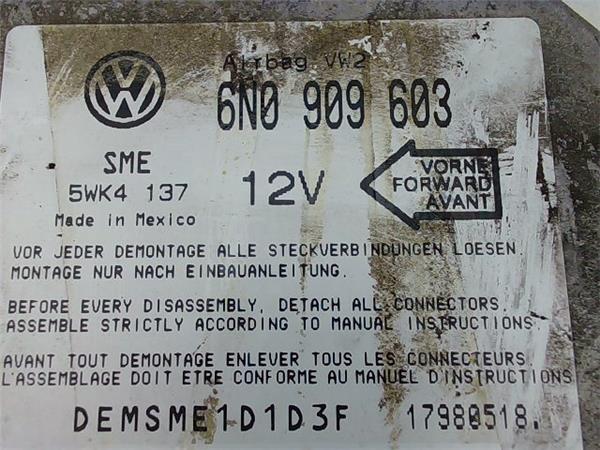 centralita airbag seat toledo (1l)(09.1991 >) 1.9 tdi